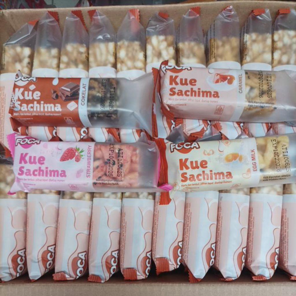 

kue sachima foca cokelat rasa caramel ECER 1pcs