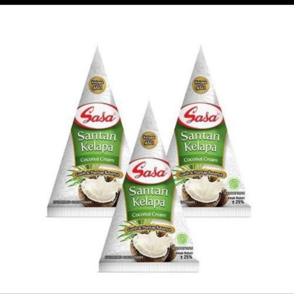 

3 PC santan kelapa Sasa gurih kental