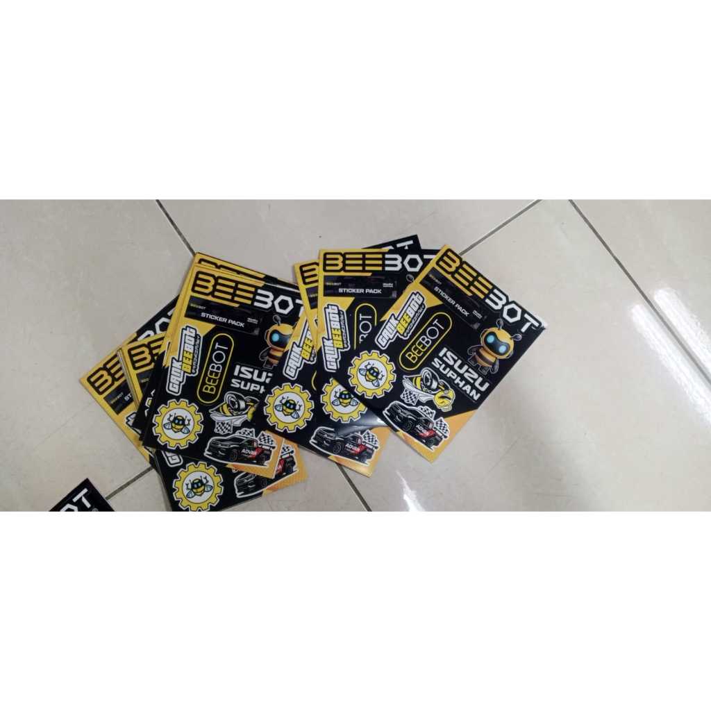 

Beebot Aesthetic Sticker Pack isi 9pcs – Cute Waterproof Vinyl Stiker untuk Laptop & Koper dll