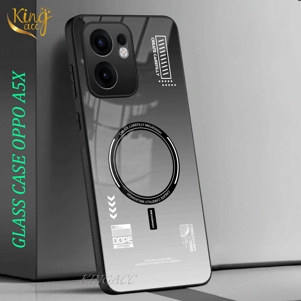 Softcase Glass Kilau Untuk OPPO A5X - Cassing Hp OPPO A5X - Case Pelindung Hp OPPO A5X -K51