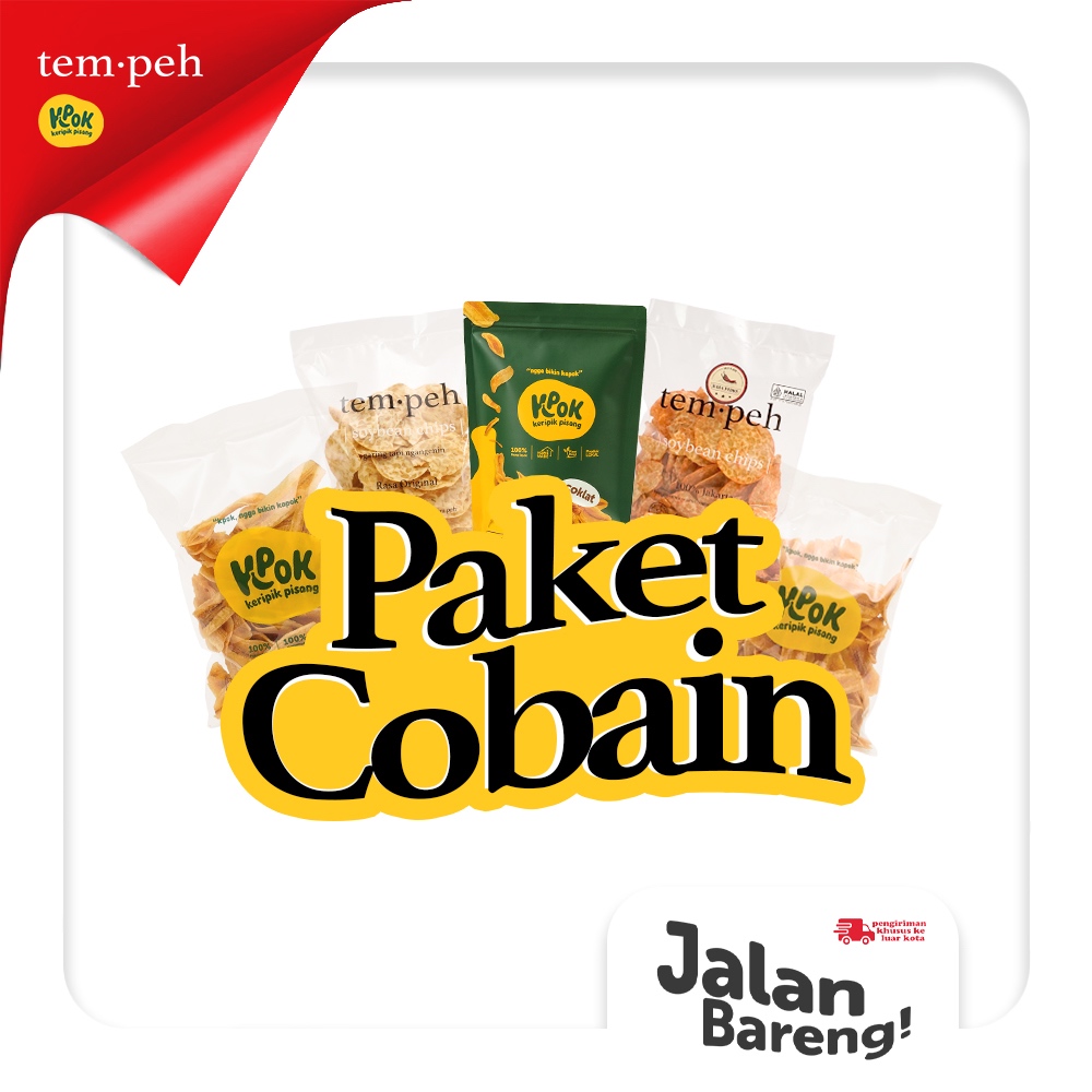

Paket Cobain Tempeh & Kpok