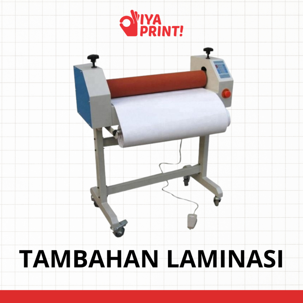 

Tambahan Laminasi Glossy / Doff