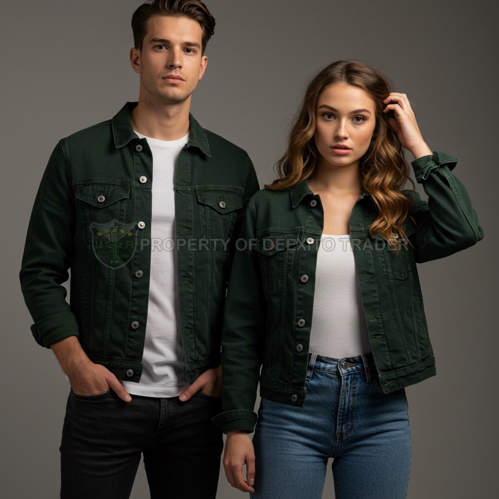 BIG PROMO Jaket Jeans Denim Couple Pria Wanita Jaket Pasangan Kekinian 11 Warna Couple Outfit