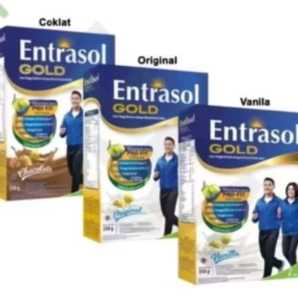 

Entrasol Gold Coklat / Vanila / Original 560gr