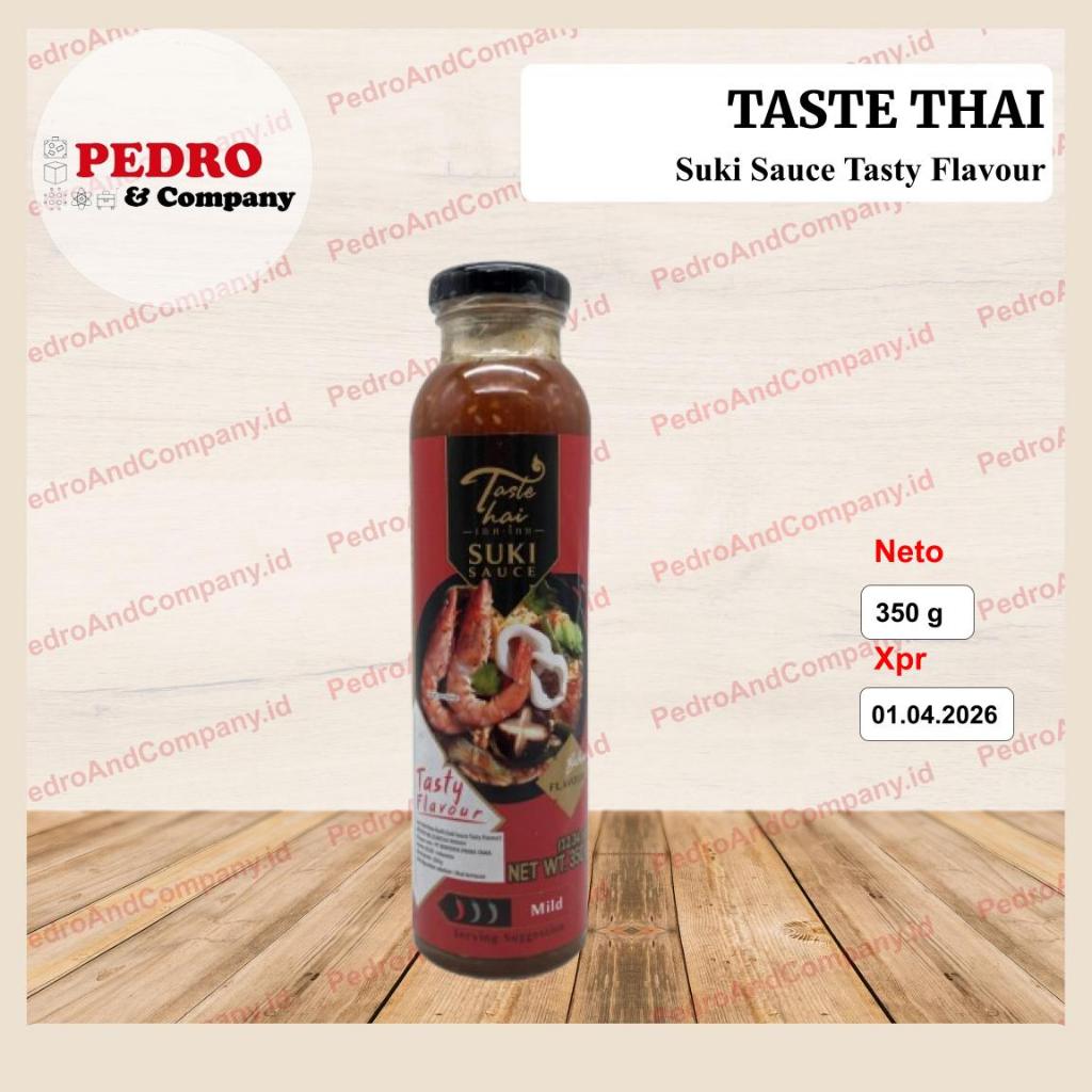 

Taste Thai Suki Sauce Tasty Flavor 350 gram saus suki shabu