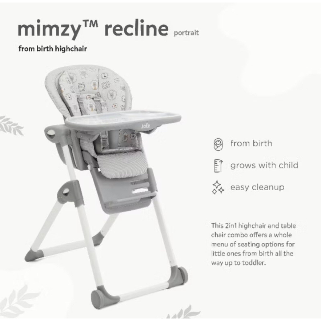 preloved High Chair JOIE MIMZY Kursi Makan Bayi Baby High Chair