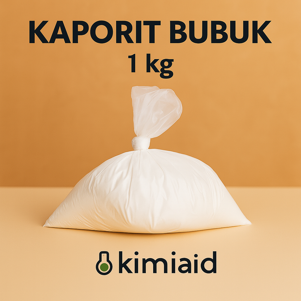 Kaporit Bubuk 1Kg - Kaporit Tjiwi Kimia 1Kg - Kaporit Bubuk 1 Kg - Kaporit 60% - Disinfektan
