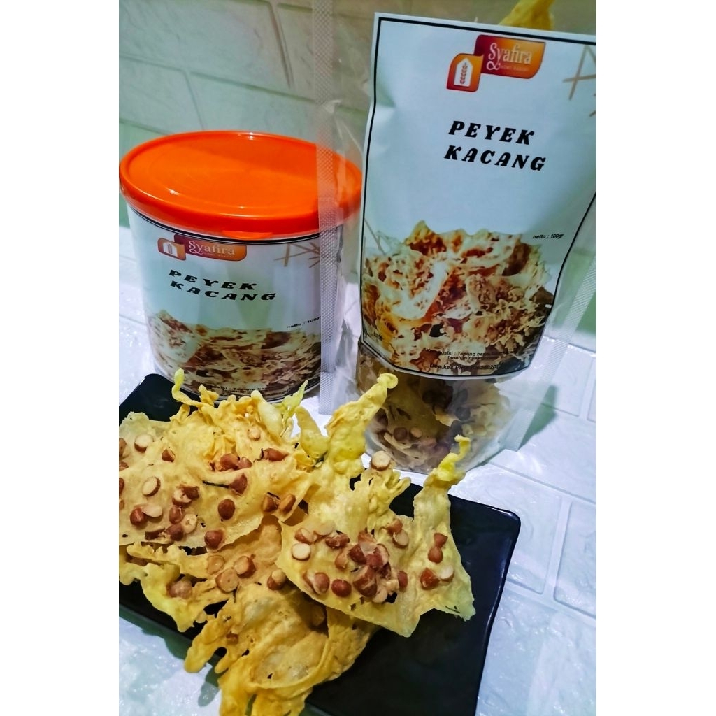 

peyek kacang,peyek kemasan toples 250gr