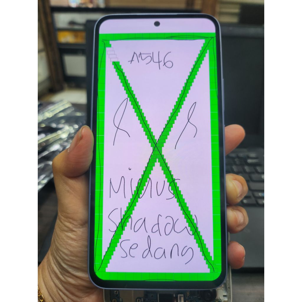 LCD SAMSUNG GALAXY A54 5G - A546 ORIGINAL SECOND COPOTAN 2ND - MINUS