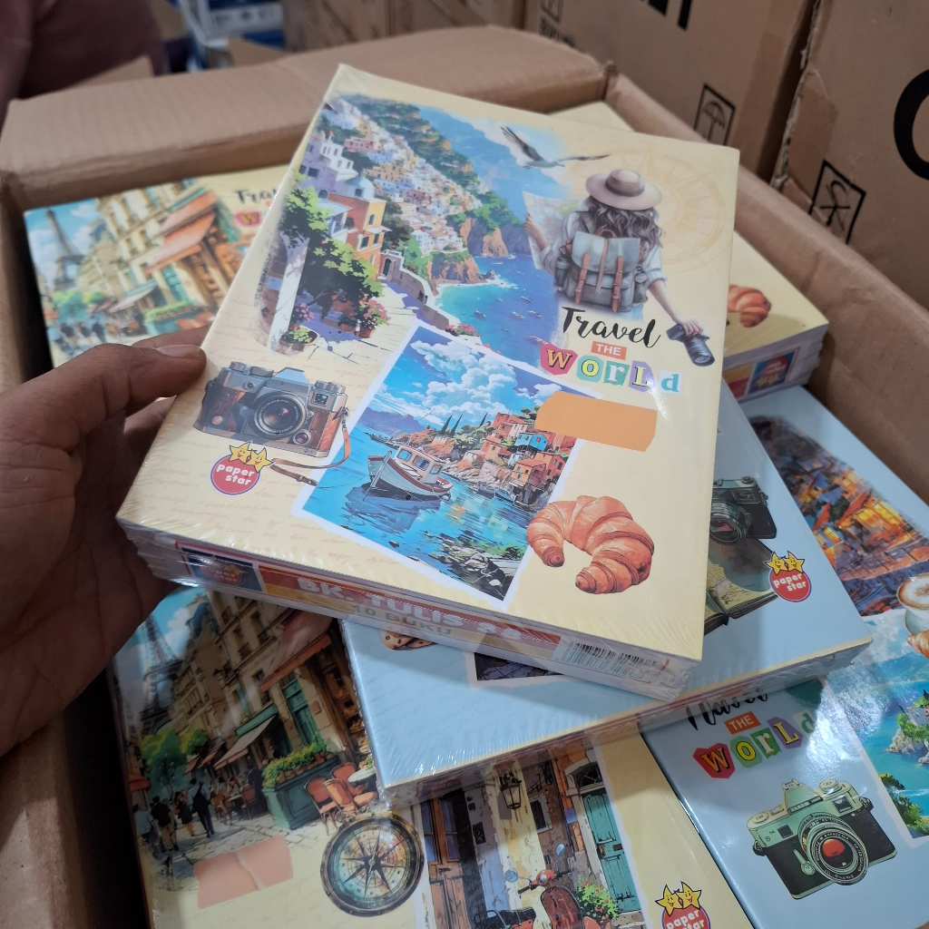 

1 PAK BUKU TUIS PAPER STAR 38 LEMBAR - 10 BUKU