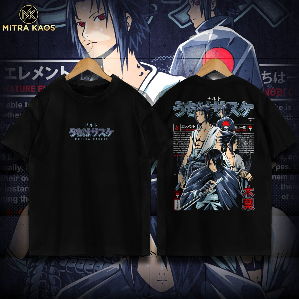 Baju Anime Anak Laki Laki / Baju Anime Dewasa Cowok / Baju Couple Anime Anak dan Papa Kaos Lengan Pe