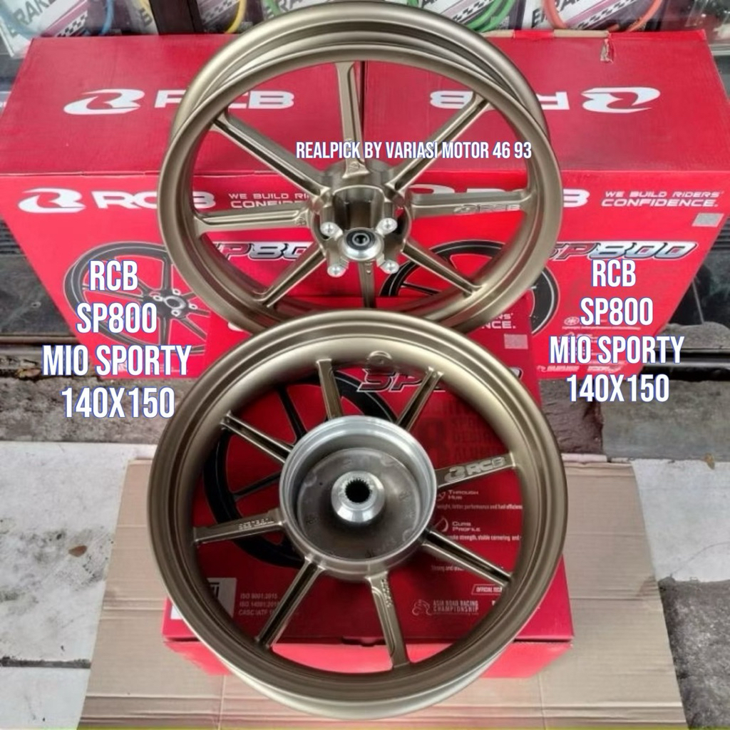 velg rcb sp800 mio sporty / mio soul karbu / mio j / fino 110 140 x 160