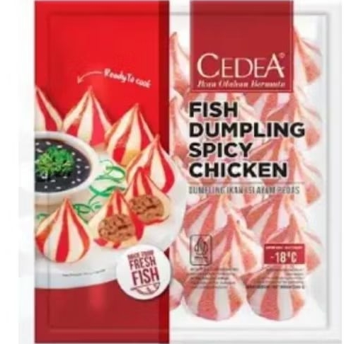 

Cedea fish dumpling chicken spicy 500gram