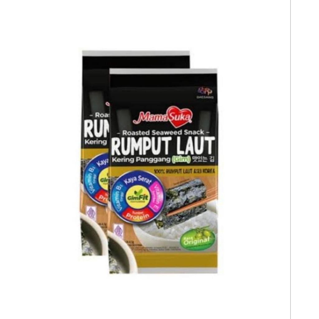 

RUMPUT LAUT mamasuka 2*24,5g Rasa Original Exp Oktober 25