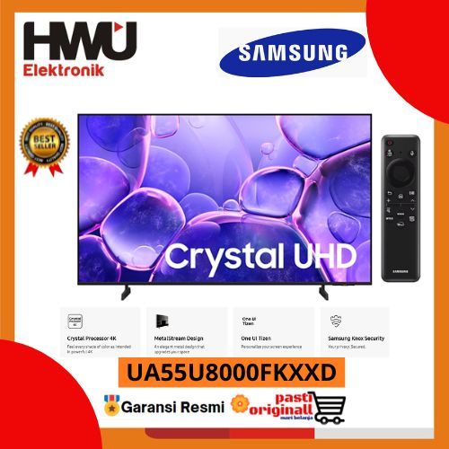 PROMO>>>SAMSUNG LED UA55U8000F CRYSTAL UHD 4K SMART TV 55" UA55U8000FKXXD