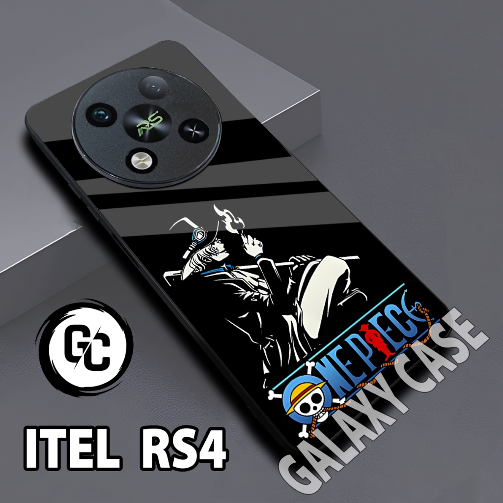 Softcase glossy ITEL RS4/Case ITEL RS4 Anime/case ITEL RS4 glitter/casing ITEL RS4/case HP ITEL RS4