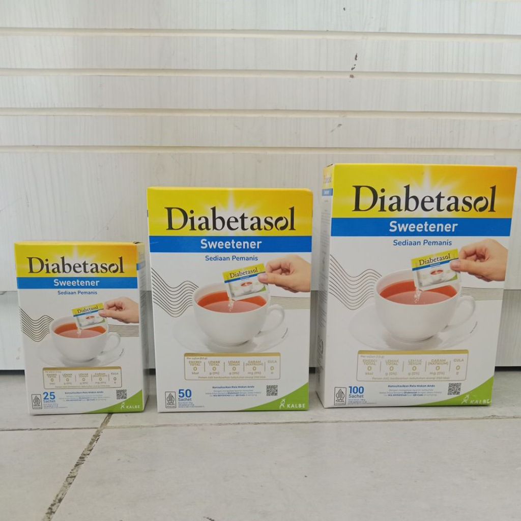 

Diabetasol Sweetener 25's, 50's, 100's