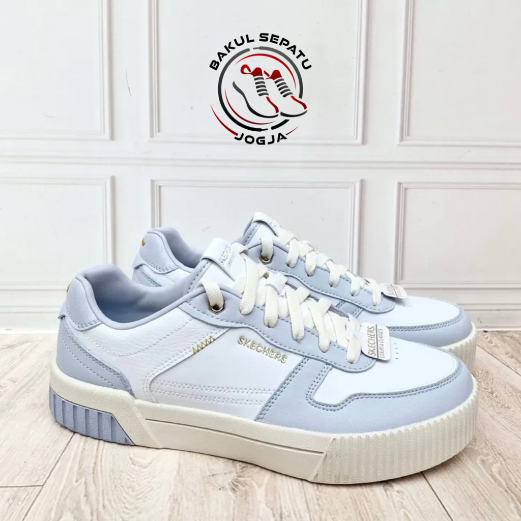 Sepatu Wanita SKECHERS Jade Court & Classics (Size 37-39) Sneakers Casual Sport Sekolah Dewasa