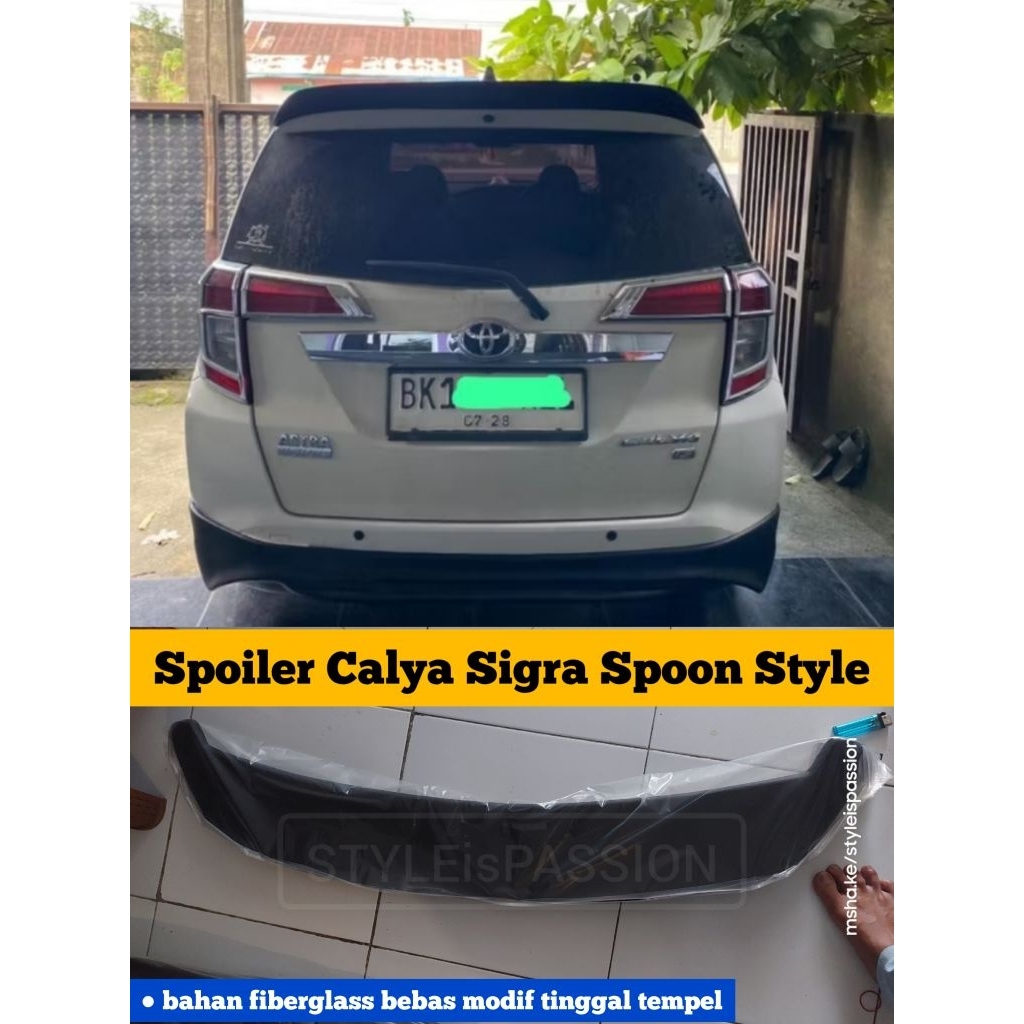 SPOILER WINGLET CALYA SIGRA SPOILER SPOON SIGRA