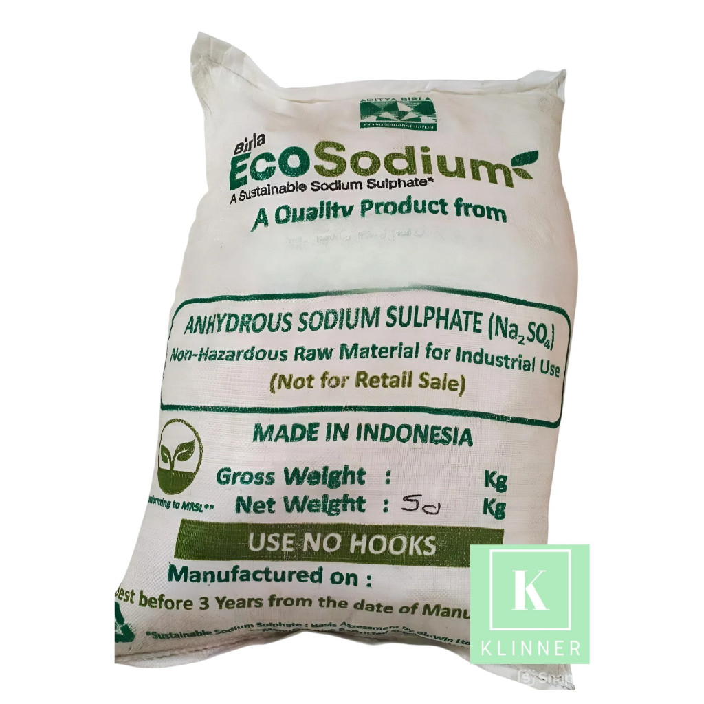 Sodium Sulfate 1 sak/ Natrium Sulfate / Sodium Sulphate 50KG