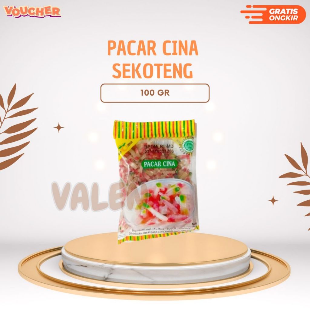 

Bahan Mentah - Bahan Minuman - Sekoteng - Pacar Cina Cap Jeruk 100 Gr - HALAL