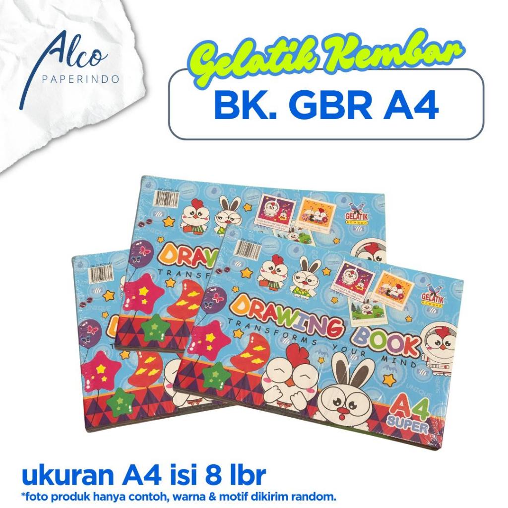 

BUKU GAMBAR A4 GELATIK ISI 8 LEMBAR