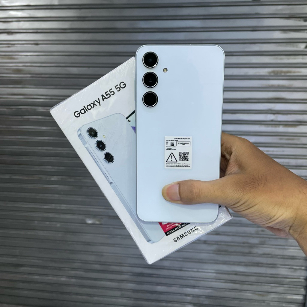 samsung a55 5G 12/256gb second bekas mulus fullset original