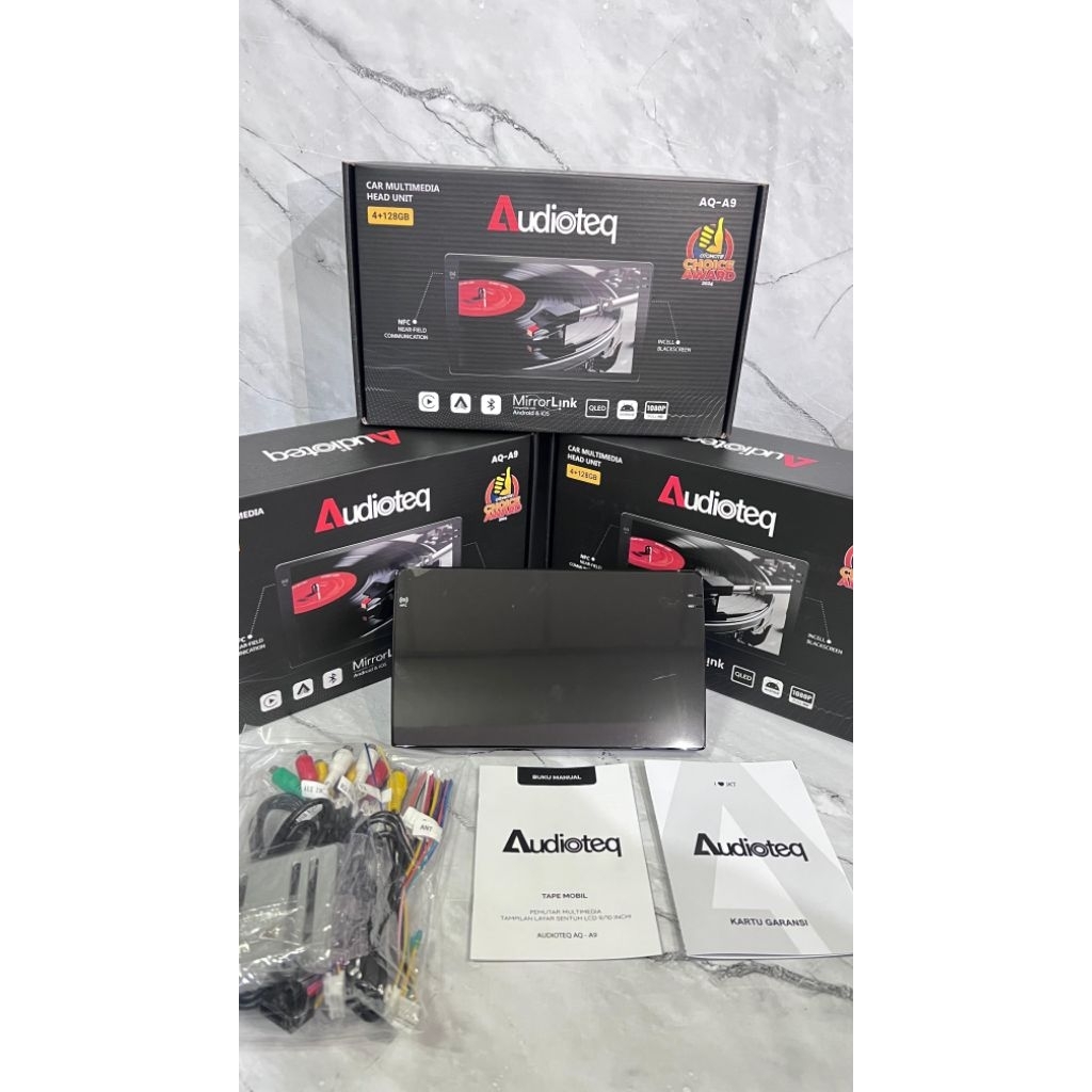 Head Unit Android Audioteq 4+128NFC + Camera 360