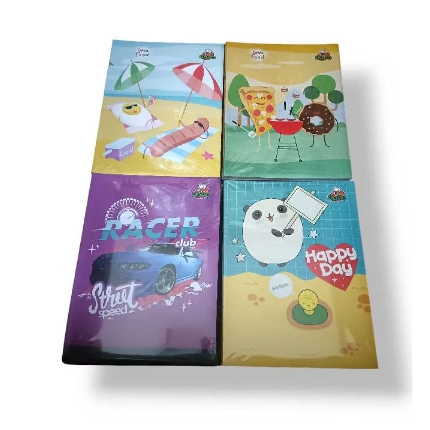 

[ 1 pak] buku tulis sekolah bergaris Dodo 30 lembar 50 lembar ( 10 buku)