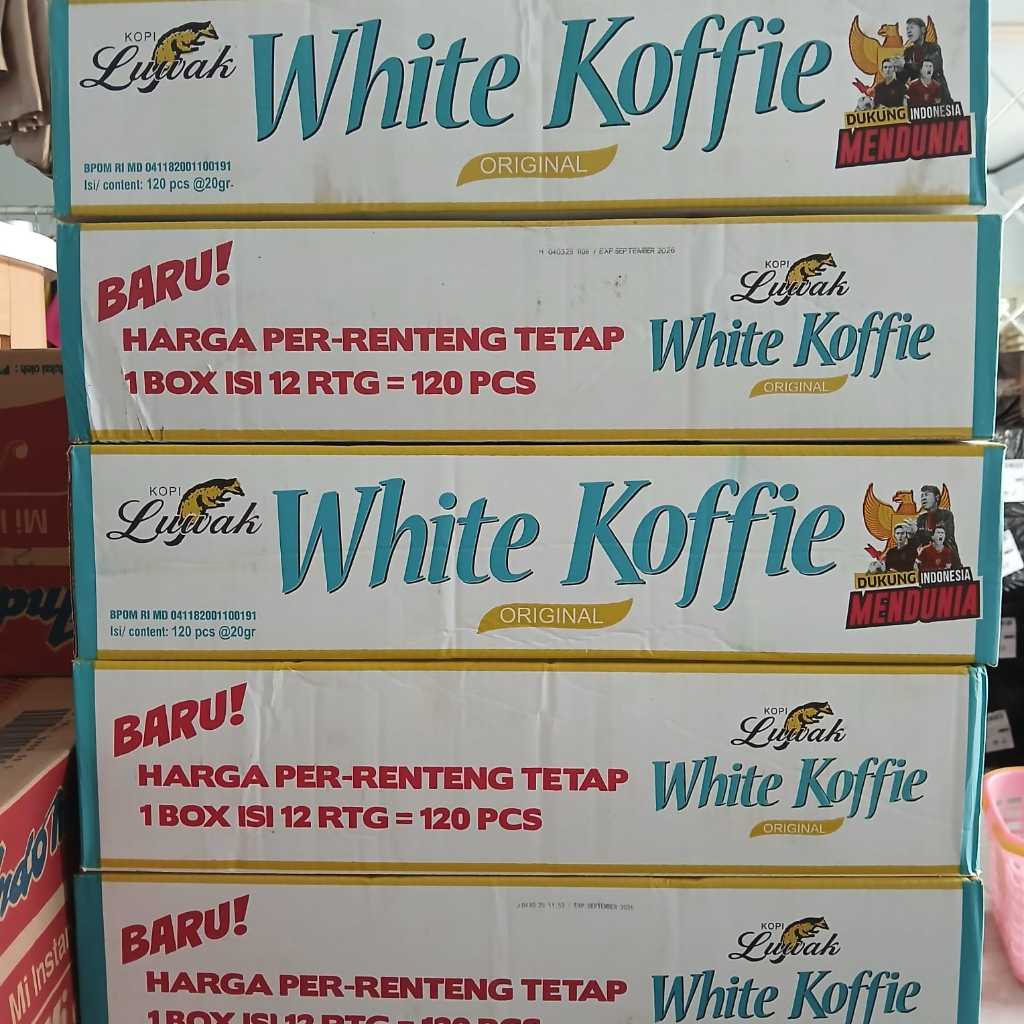 

LUWAK WHITE KOFFIE 1 DUS ISI 12 RENTENG