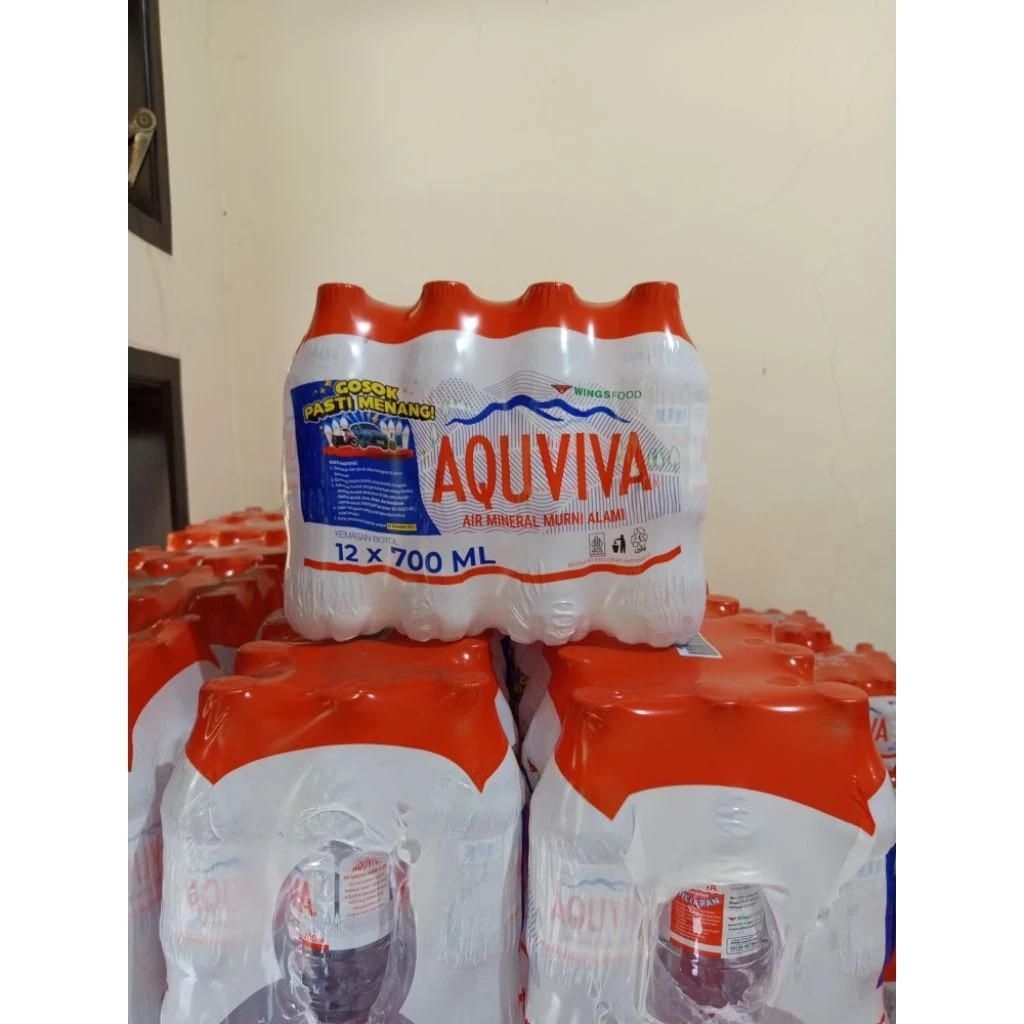 

6pcs Aquviva 700ml Air Mineral Segar