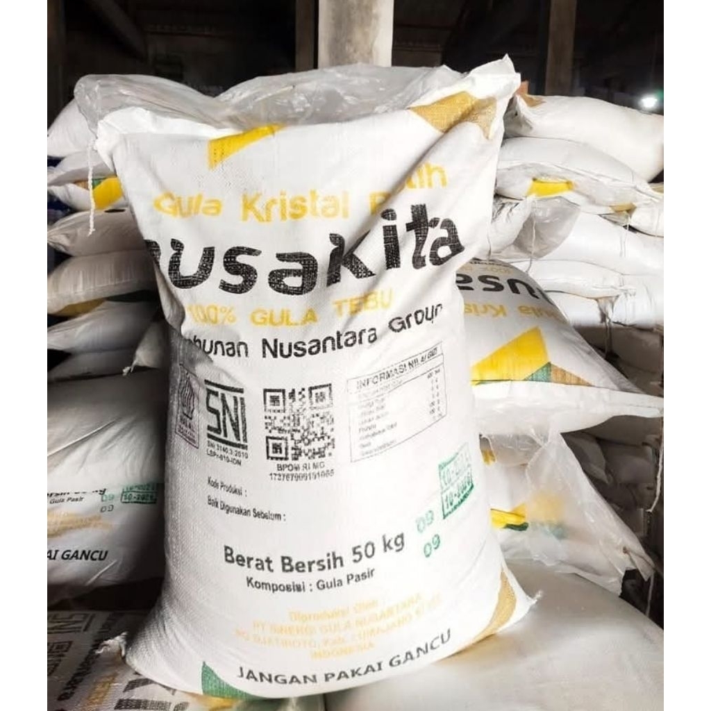 

Gula Nusakita 1 sak isi 50kg