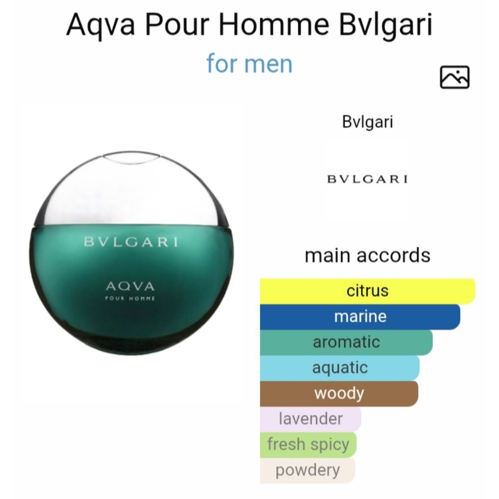 BVLGARI AQVA POUR HOMME EDT 100 ML