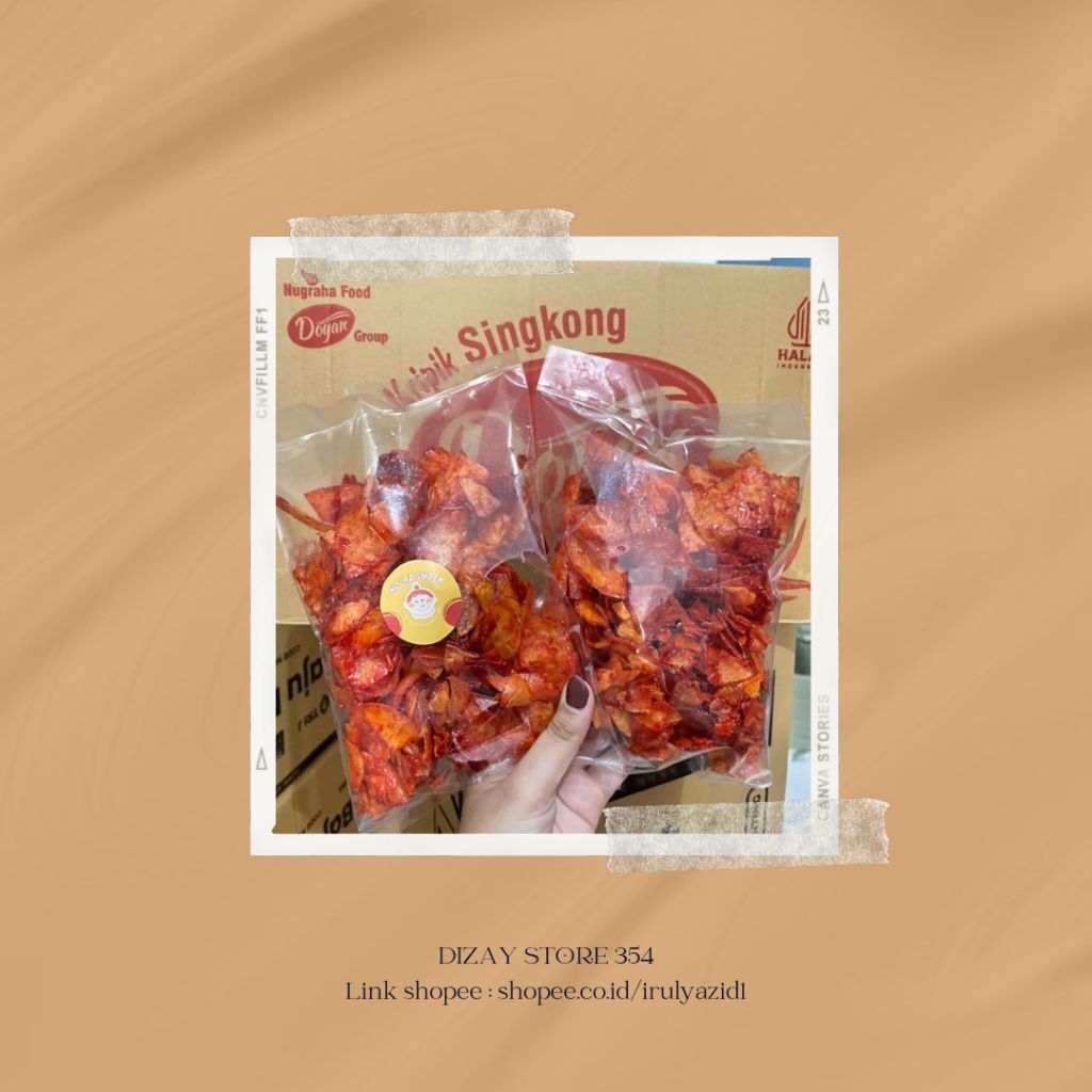 

Kripik Singkong Doyan Sambal