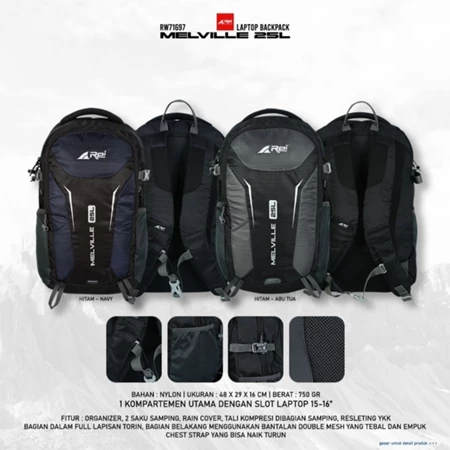 AREI RANSEL MELVILLE 25 LITER - TAS REI