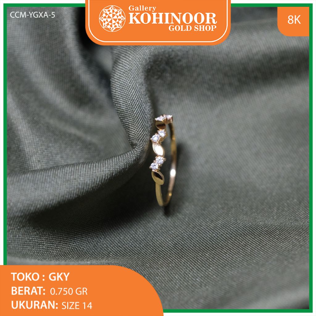 Cincin variasi Gallery Kohinoor Always Young 12/07/25