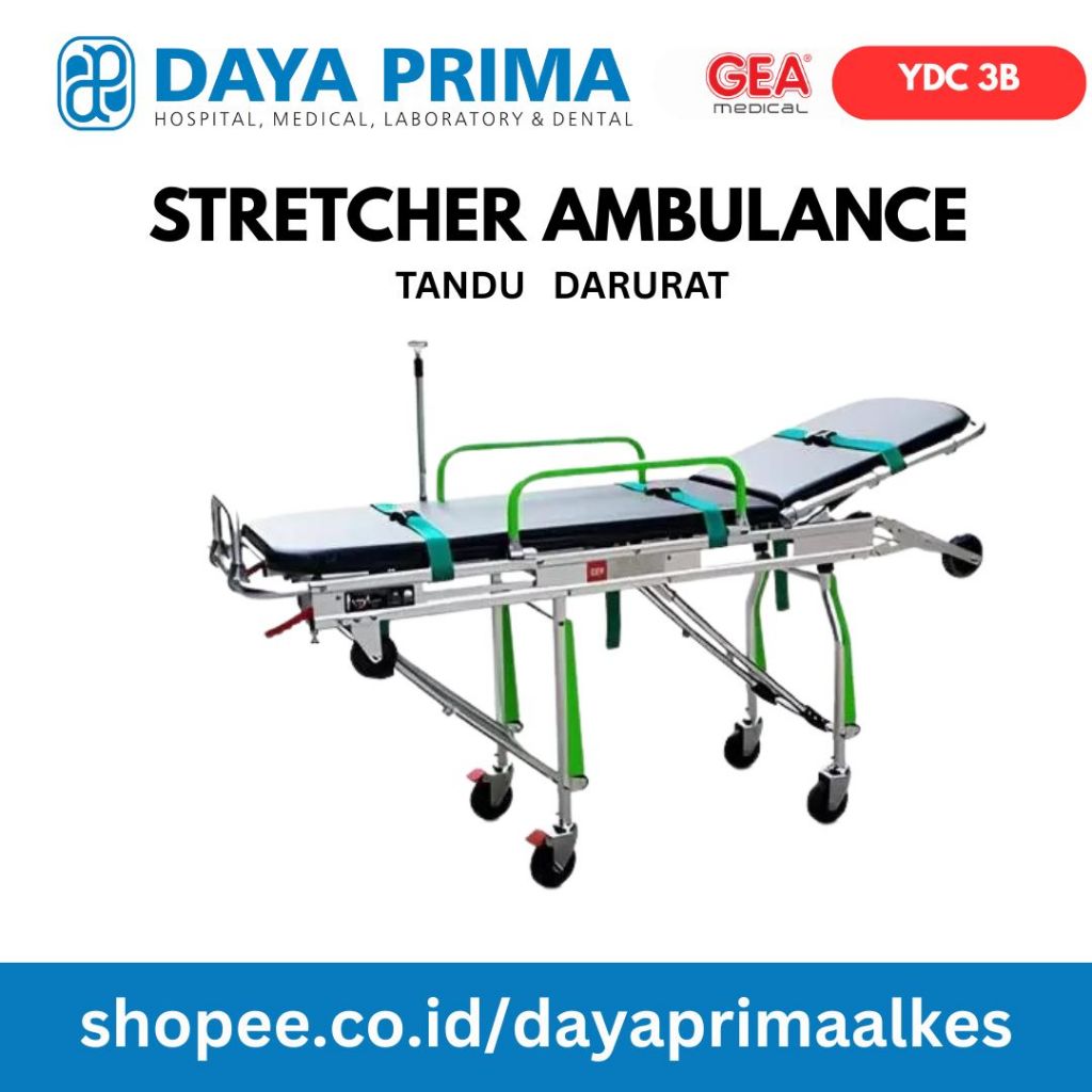 Stretcher Ambulance GEA YDC-3B / YDC3B / YDC 3B Emergency Stretcher