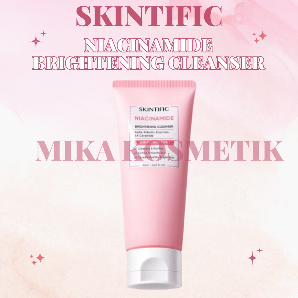 SKINTIFIC Facial wash - Niacinamide Brightening Cleanser 80ml