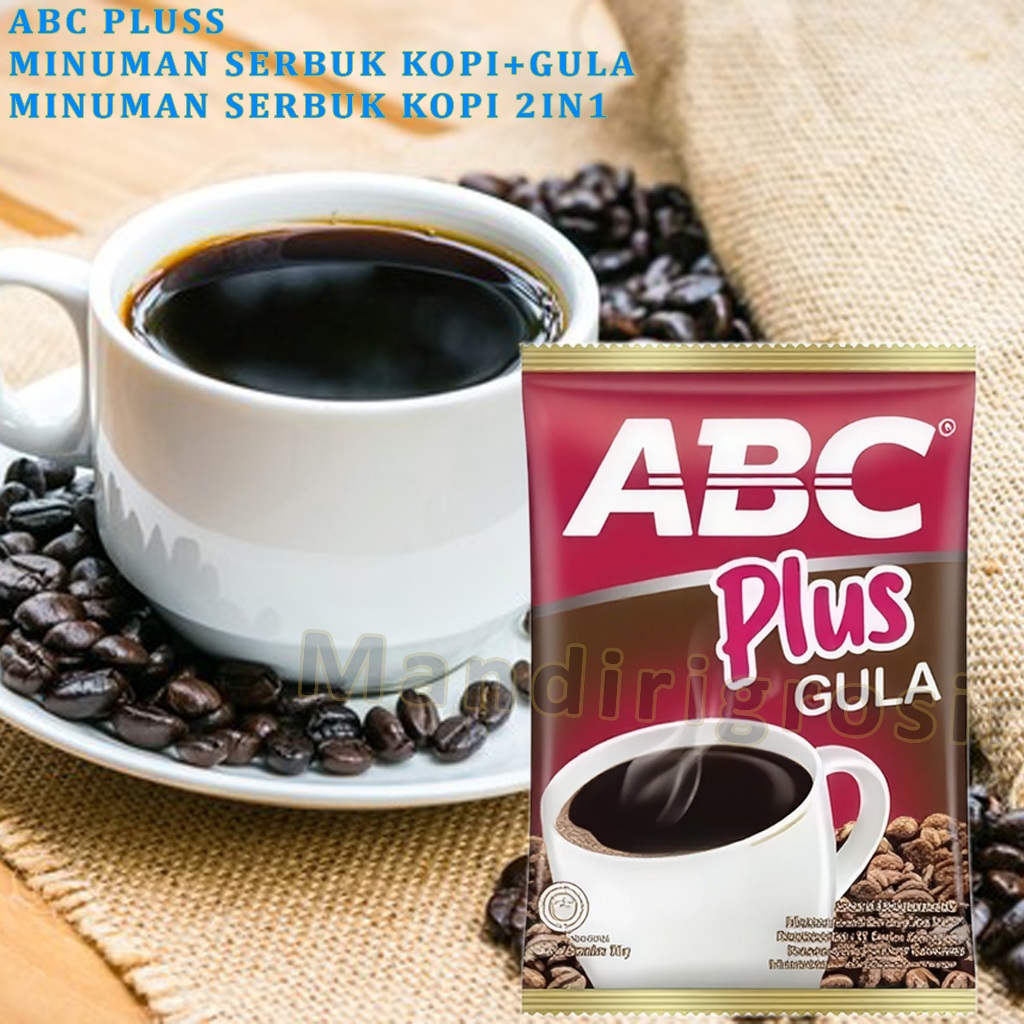 

Minuman Serbuk Kopi+Gula * Kopi Abc Plus * Minuman Kopi Instan 2in1 * 18g x 10pcs