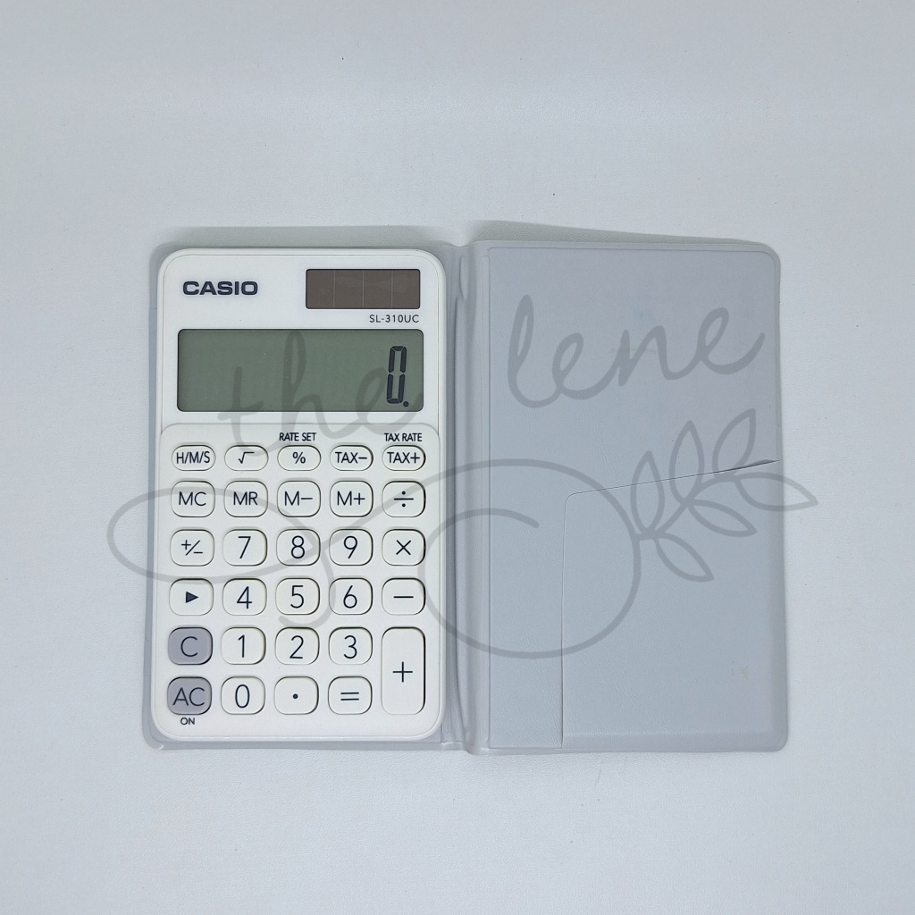 

Kalkulator Casio SL-310UC / Kalkulator Pocket 10 Digit / Calculator Mini / Kalkulator Kecil Casio