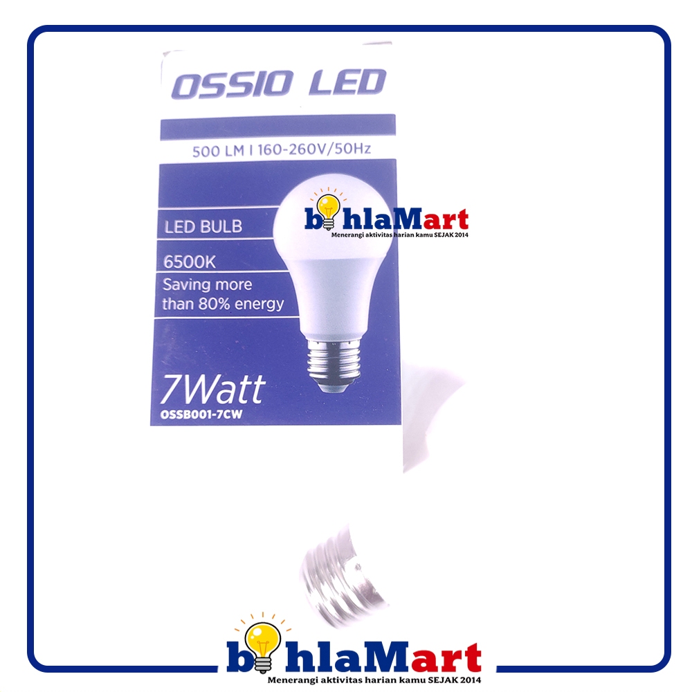 Lampu LED Ossio 7 watt energi