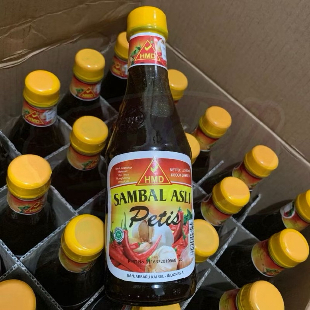

Sambal Petis HMD 340ml (petis Martapura)