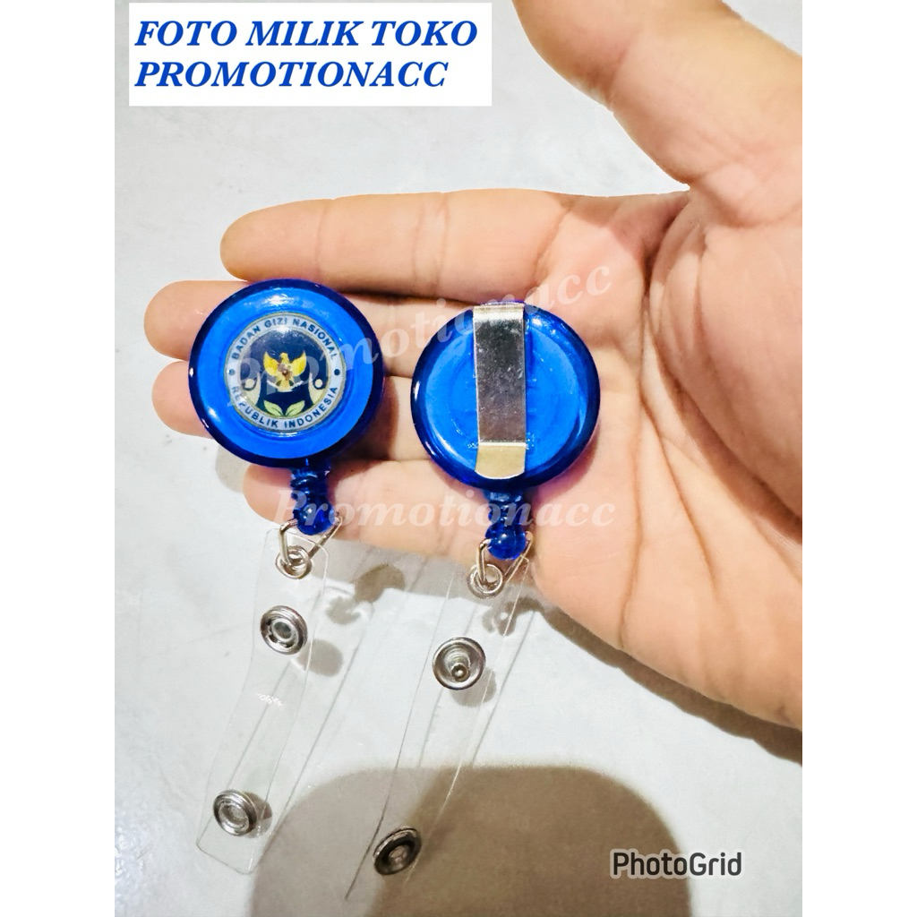 

Gantungan ID Card / Yoyo Logo Badan Gizi Nasional Republik Indonesia Satuan