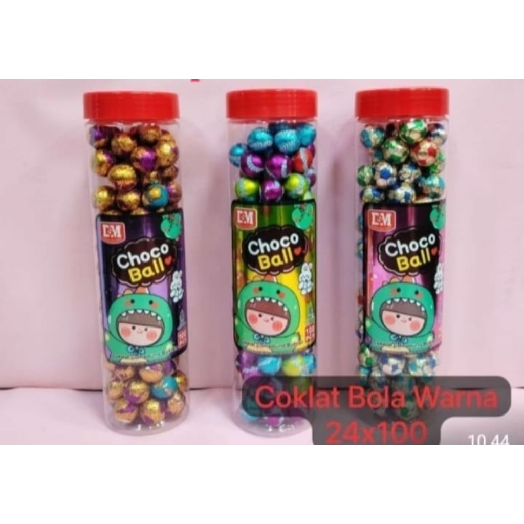

Permen Choco Coklat Bulat Isi 100 Pcs