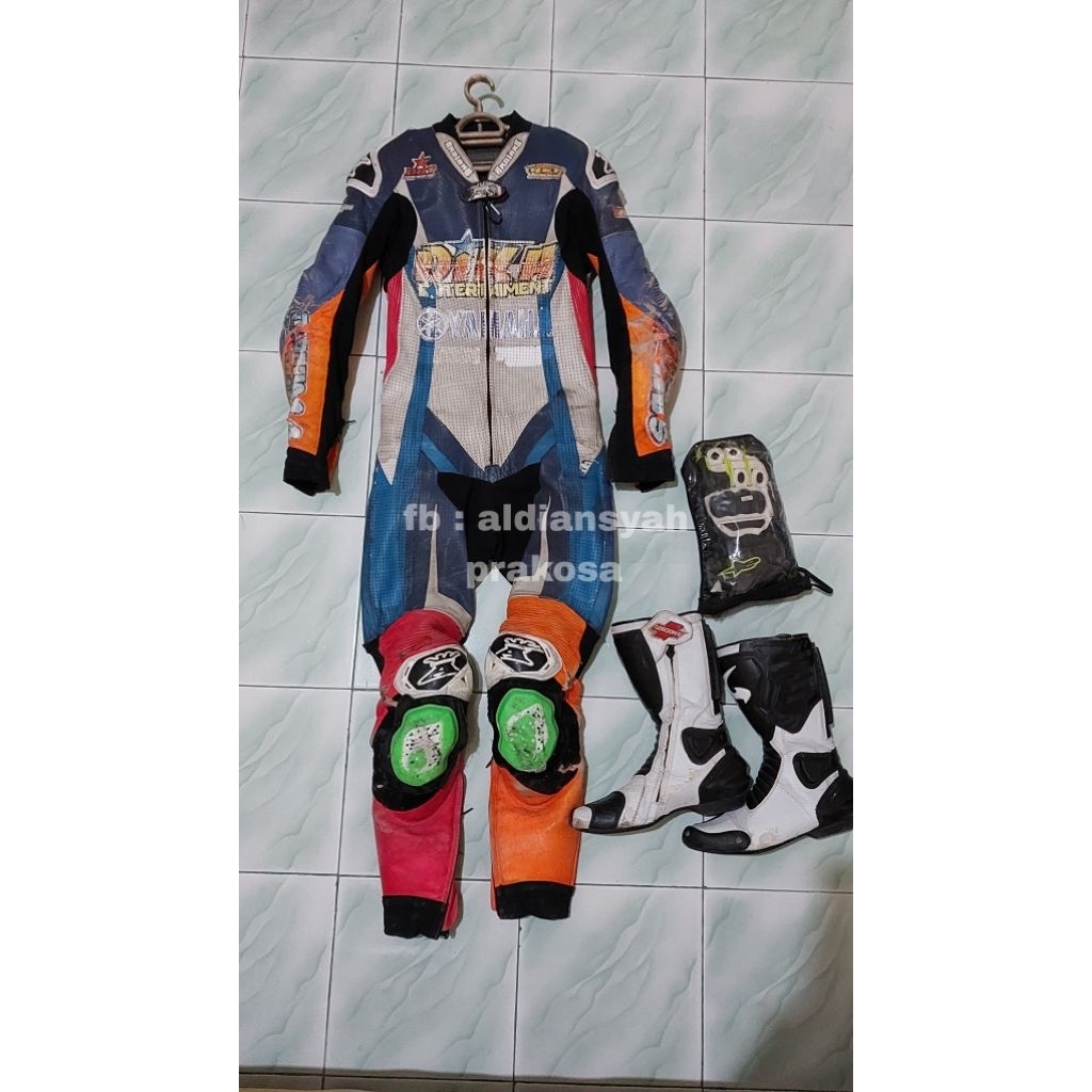wearpack balap full set (second murah)