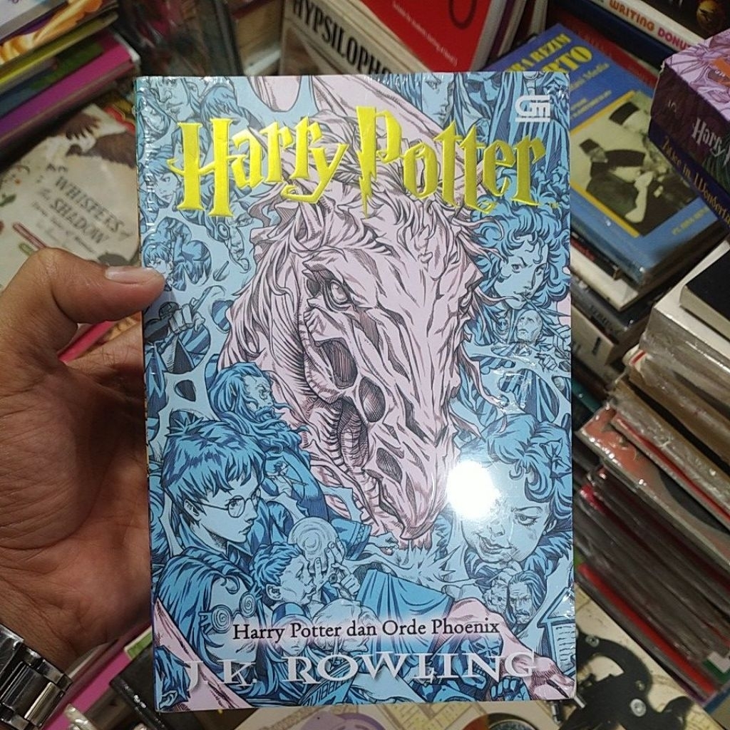 buku novel Harry Potter dan orde Phoenix jilid 5 original