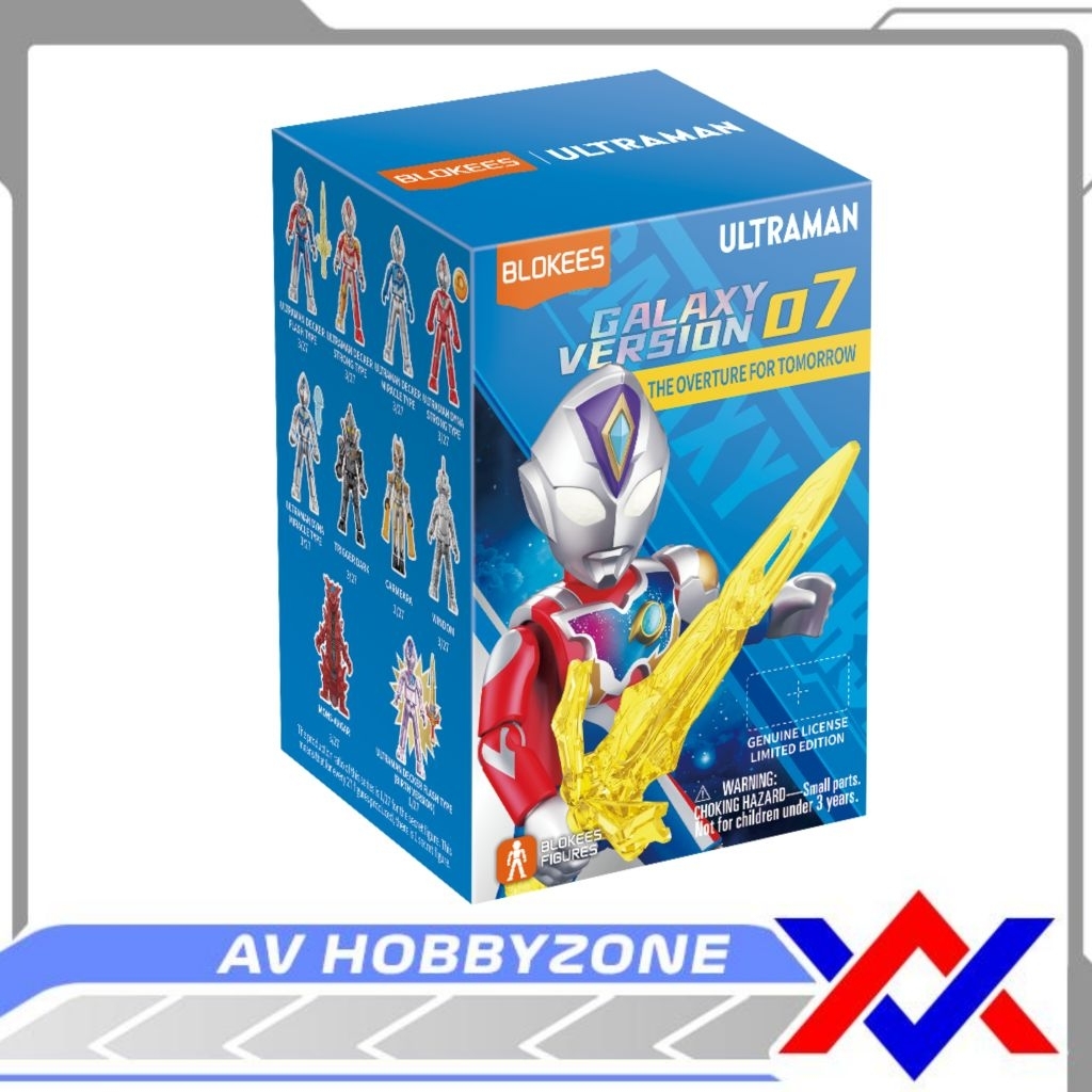 Blokees Ultraman Galaxy Version 07 The Overture For Tommorow GV07
