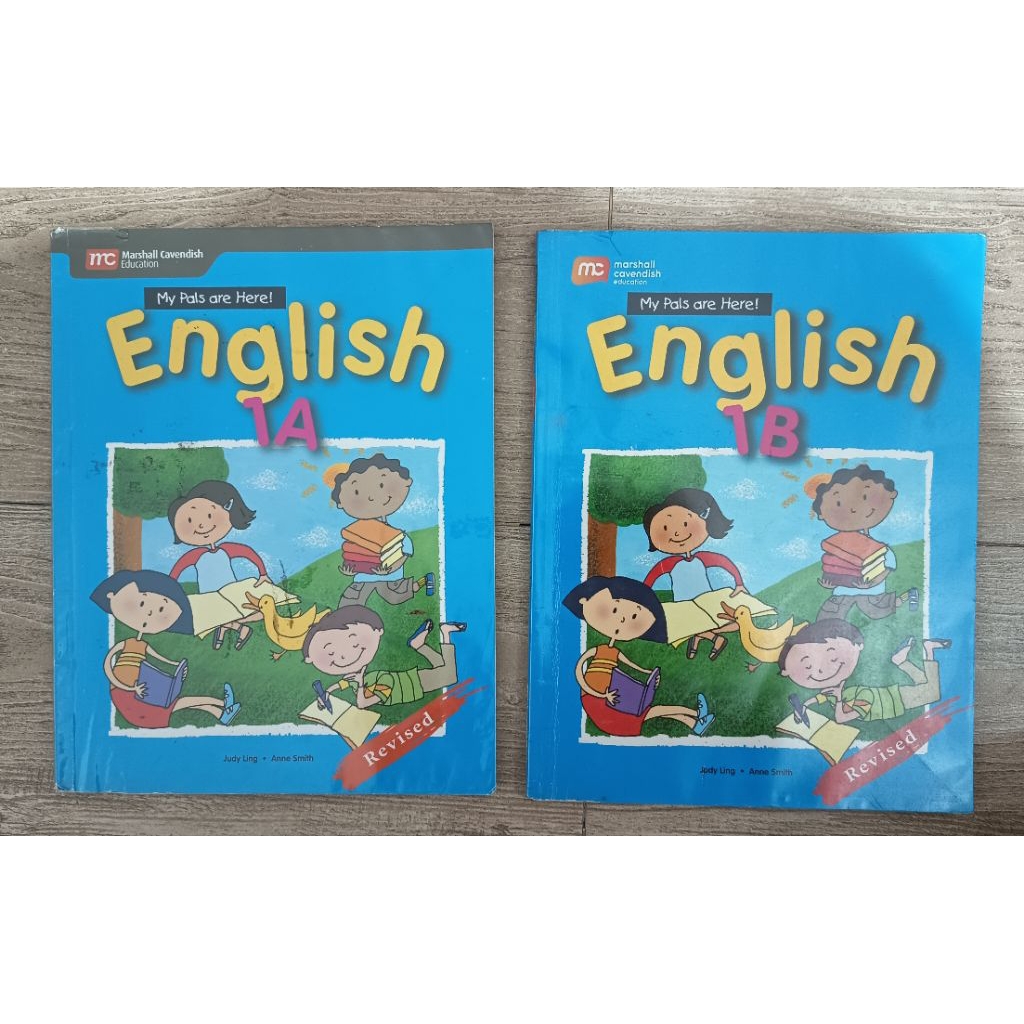 My pals are here English workbook, textbook 1a, 1b buku English