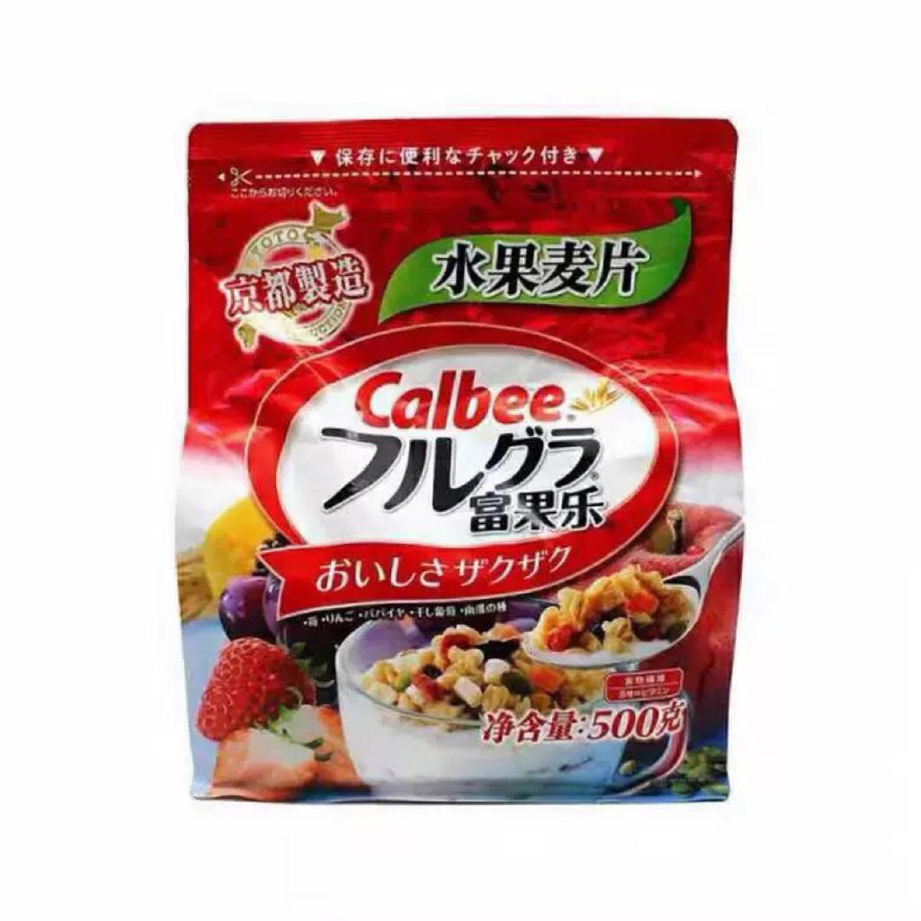 

Calbee Granola Fruit Cereal 500gr - Made in Japan