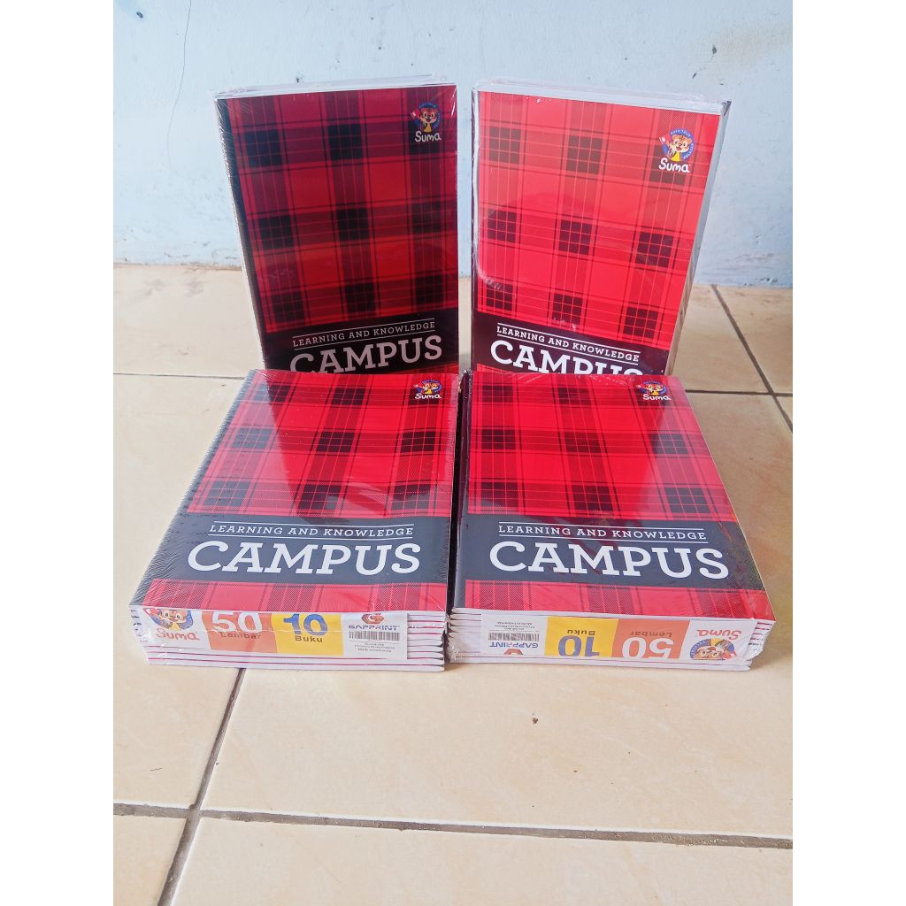 

Buku Tulis Boxy Campus Suma 50lembar/harga perpack